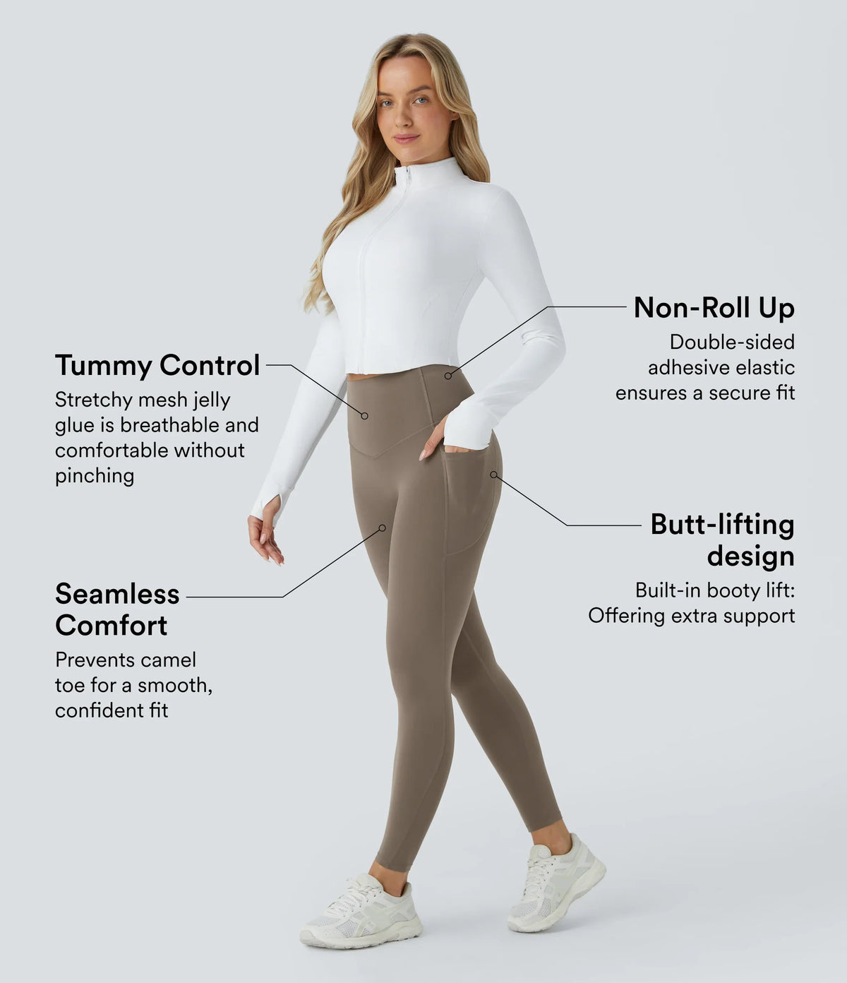 Snugsy™ Tummy Control Butt-Lifting Leggings